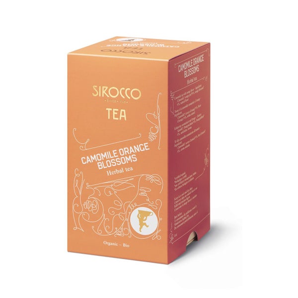 Sirocco Bio Tee Camomille Orange Blossoms 20 Sachets à 2 g 2 g