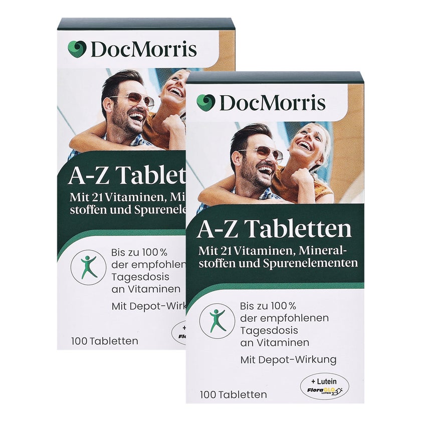 DocMorris A-Z Tabletten Duo 2X100 St
