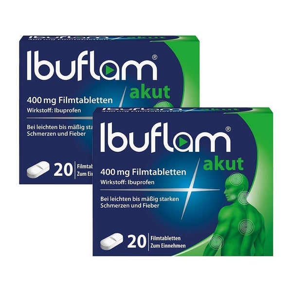 Ibuflam Akut Filmtabletten Set 2X20 St