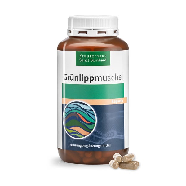 Sanct Bernhard Grünlippmuschel-Kapseln 300 St