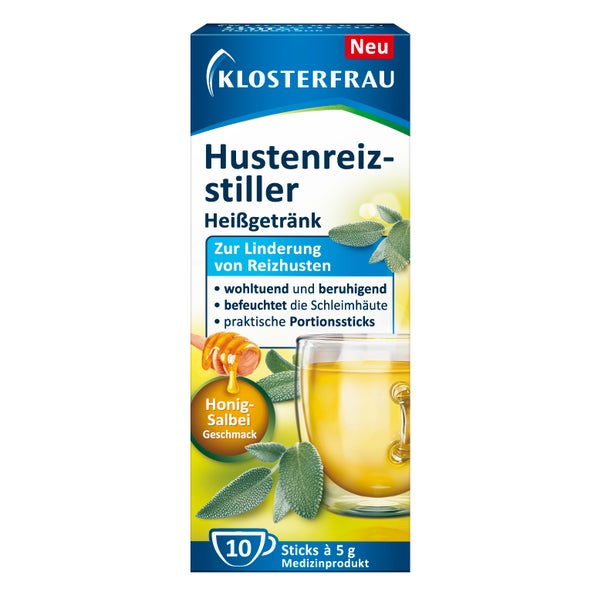 Klosterfrau Hustenreiz-stiller Heißgetränk Pulver 10X5 g