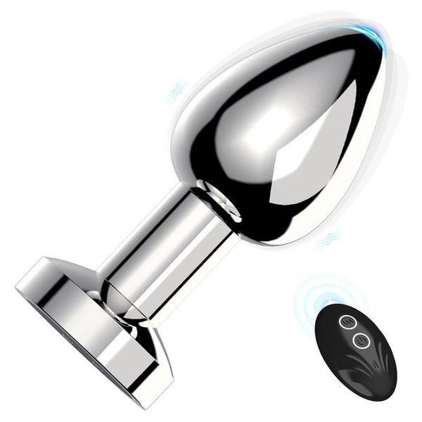 YICOCO Metall Anal Vibrator Analplug 1 St