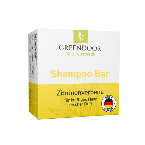 GREENDOOR Shampoo Bar Zitronenverbene 75 g