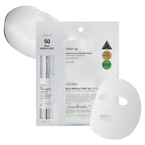 VT Cosmetics Reedle Shot 50 2-Step Mask 1 g