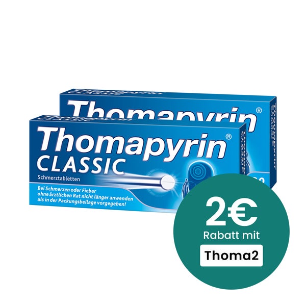 Thomapyrin Classic Doppelpack 2X20 St