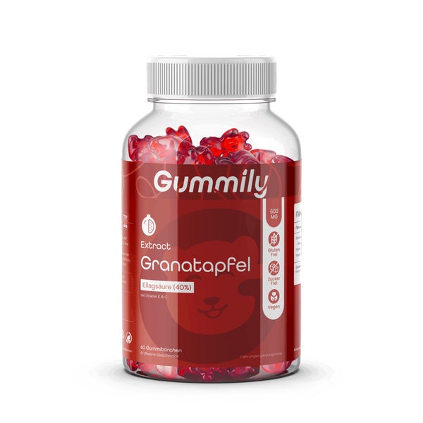 Granatapfel Extrakt 40% Ellagsäure mit Vitamin C & E 60 St