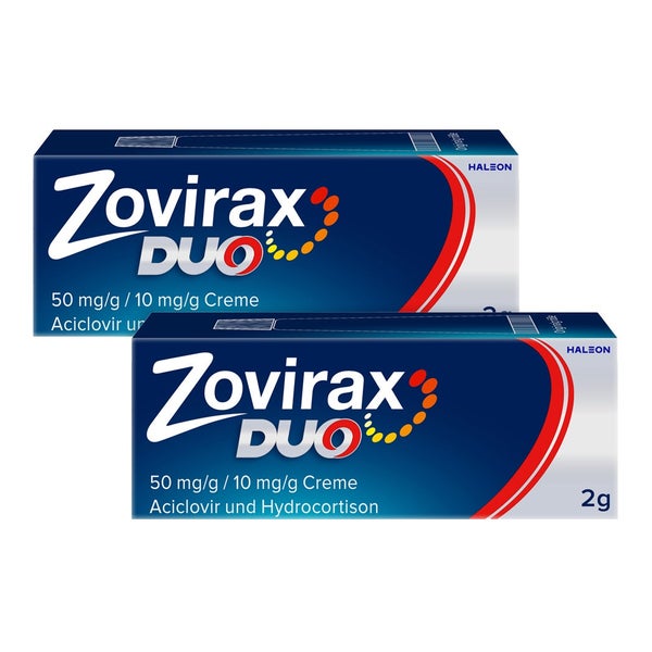 Zovirax Duo Doppelpack 2X2 g
