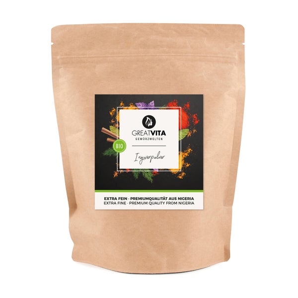 GreatVita Bio Ingwer Pulver 400 g