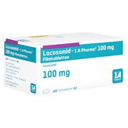 LACOSAMID-1A Pharma 100 mg Filmtabletten 168 St