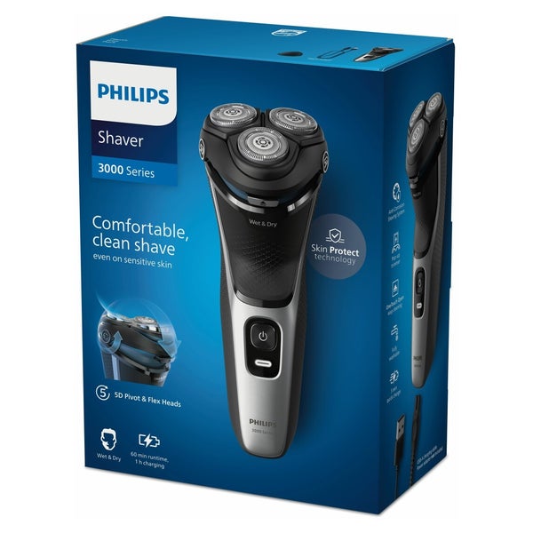 PHILIPS Rasierer S3143/00 Serie 3000 - Wet&Dry 1 St