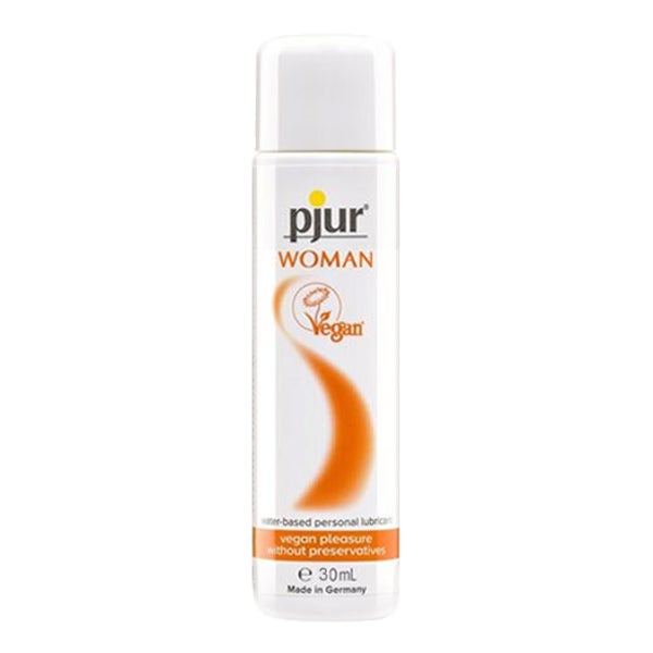 pjur® WOMAN VEGAN «Waterbased Personal Lubricant» veganes Gleitgel ohne Zusatzstoffe