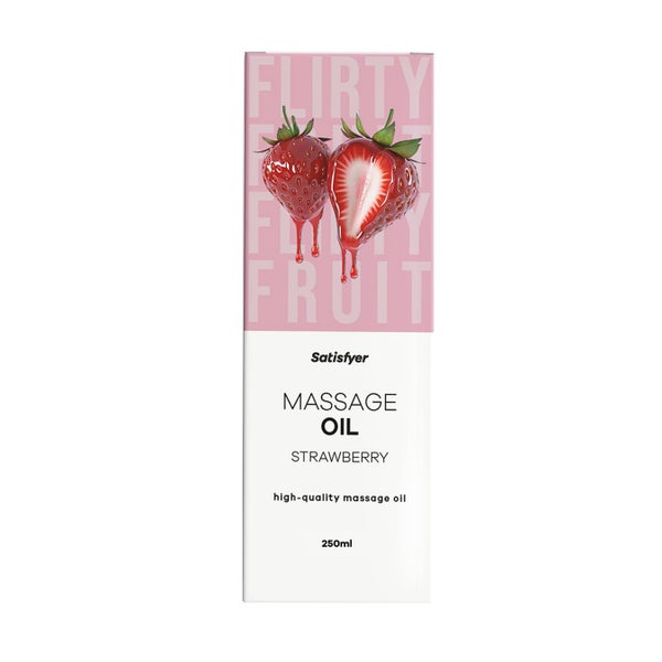 Satisfyer - Satisfyer Massageöl Strawberry 250 ml