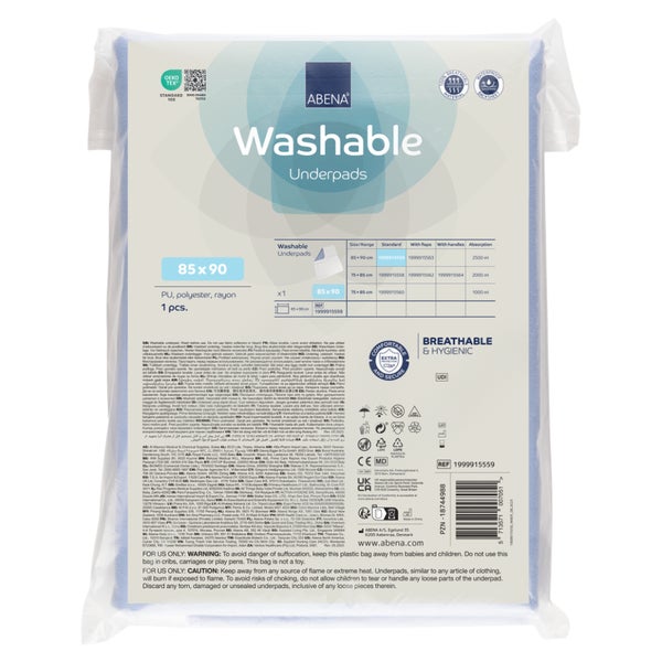Abena Underpads Washable 90x85cm 1 St