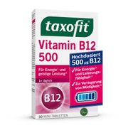 Produktabbildung: Taxofit Vitamin B12 500 Minitabletten 30 St