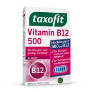 Produktabbildung: Taxofit Vitamin B12 500 Minitabletten 30 St