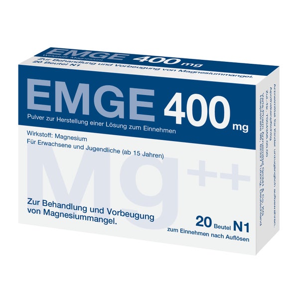Emge 400 Mg Pulver Z.herst.e.lösung Z.einnehmen 20 St