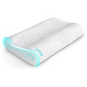 Orthopädisches Memory Foam Kopfkissen Weiß 50 x 36 cm - Höhe 1 St