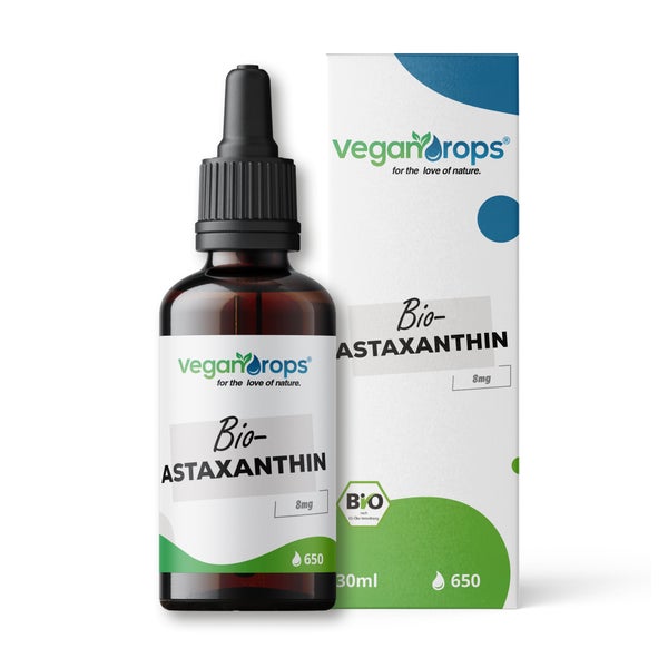 Vegan Drops® - Bio-Astaxanthin Tropfen - 8mg 30 ml
