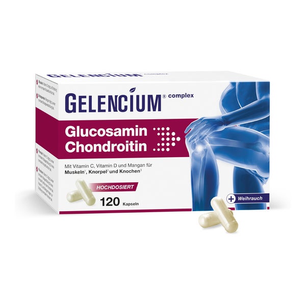 GELENCIUM Glucosamin Chondroitin 120 St