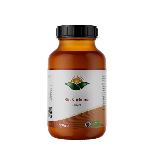Bio Kurkuma Pulver 600 g
