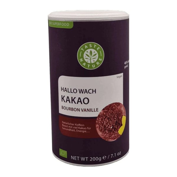 Taste Nature Bio Hallo Wach! Kakao Boubon Vanille 3x200 g
