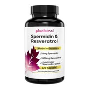 plantomol® 6mg Spermidin + 800mg Trans-Resveratrol pro Tag