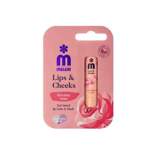 Melem Lippenbalsam und Rouge Dreamy Rose 4,5 g