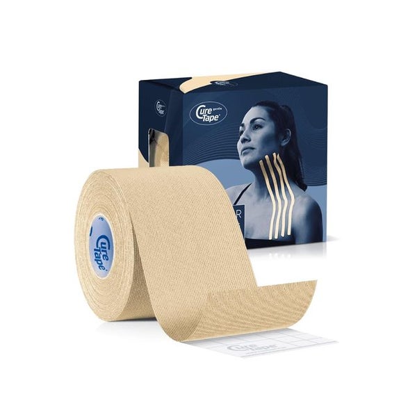 CureTape® Gentle Beige Kinesiologie Tape für empfindliche Haut 1 St
