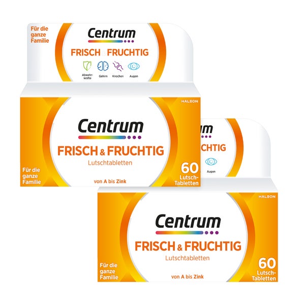 Centrum Frisch & Fruchtig Doppelpack 2X60 St