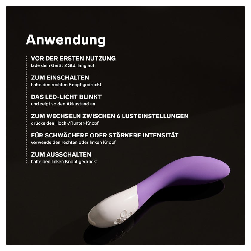 analdildo edelstahl LELO MONA 2 G-Punkt Vibrator - Purple 1 St günstig kaufen