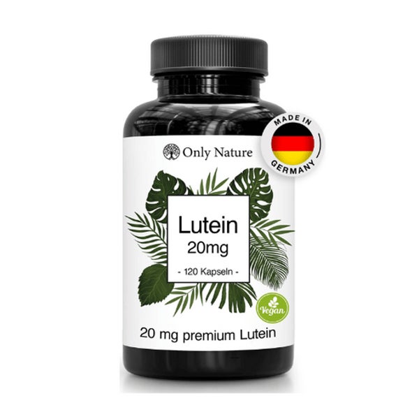 Only Nature Lutein 20 mg + Zeaxanthin – 120 Kapseln 120 St