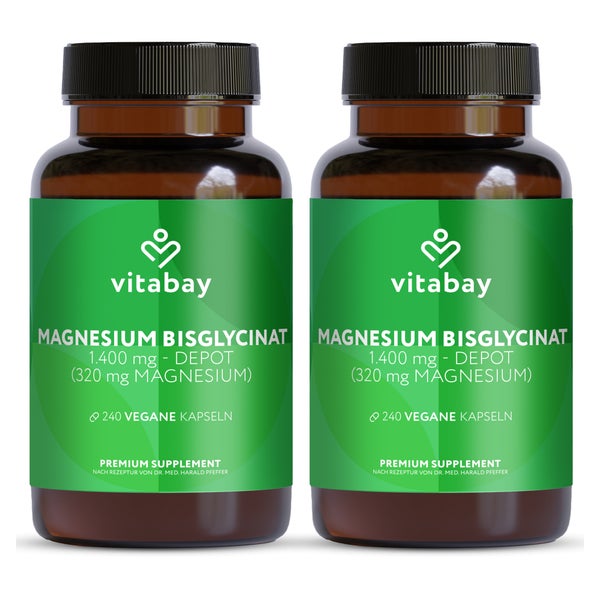 Vitabay Magnesium Bisglycinat 1400mg 480 St