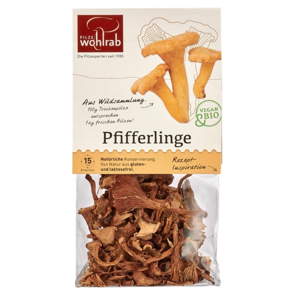 Wohlrab - Bio Pfifferlinge getrocknet 20 g