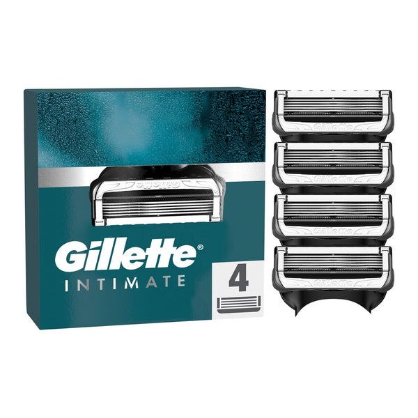 Gillette Intimate Rasierer-Klingen, 4 Ersatzklingen 1 St