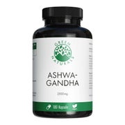 Produktabbildung: GREEN NATURALS Ashwagandha 2500 mg Hochdosis vegan 180 St