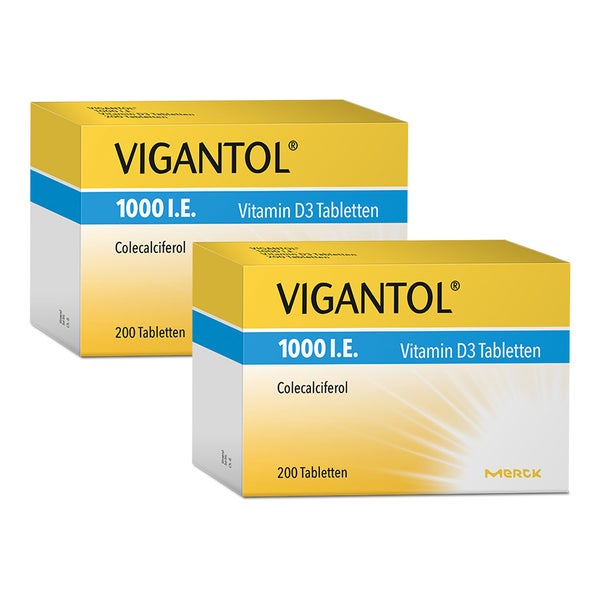 Vigantol 1.000 I.E. Vitamin D3 2X200 St