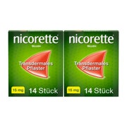 Produktabbildung: nicorette TX-Pflaster 15mg 2X14 St