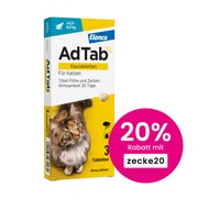 Produktabbildung: AdTab Katze 2 - 8 kg Kautablette 3 St
