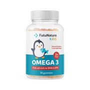 Produktabbildung: FutuNatura Omega-3 Gummies für Kinder - zur Unterstützung des Gehirns und der Sehkraft 30 St