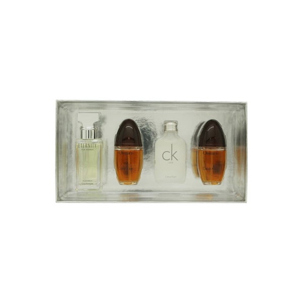 Calvin Klein Women Miniature Gift Set 15ml Eternity EDP + 15ml CK One EDT + 2 x 15ml Obsession EDP 0,06 l