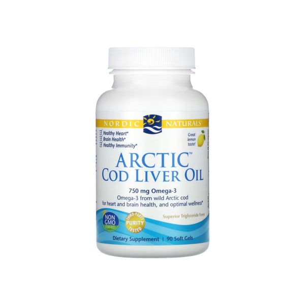 Arctic Cod Liver Oil 750 mg Zitronengeschmack 90 St