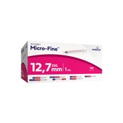 Micro-fine Insulinspritze U40 12,7 Mm 100 St