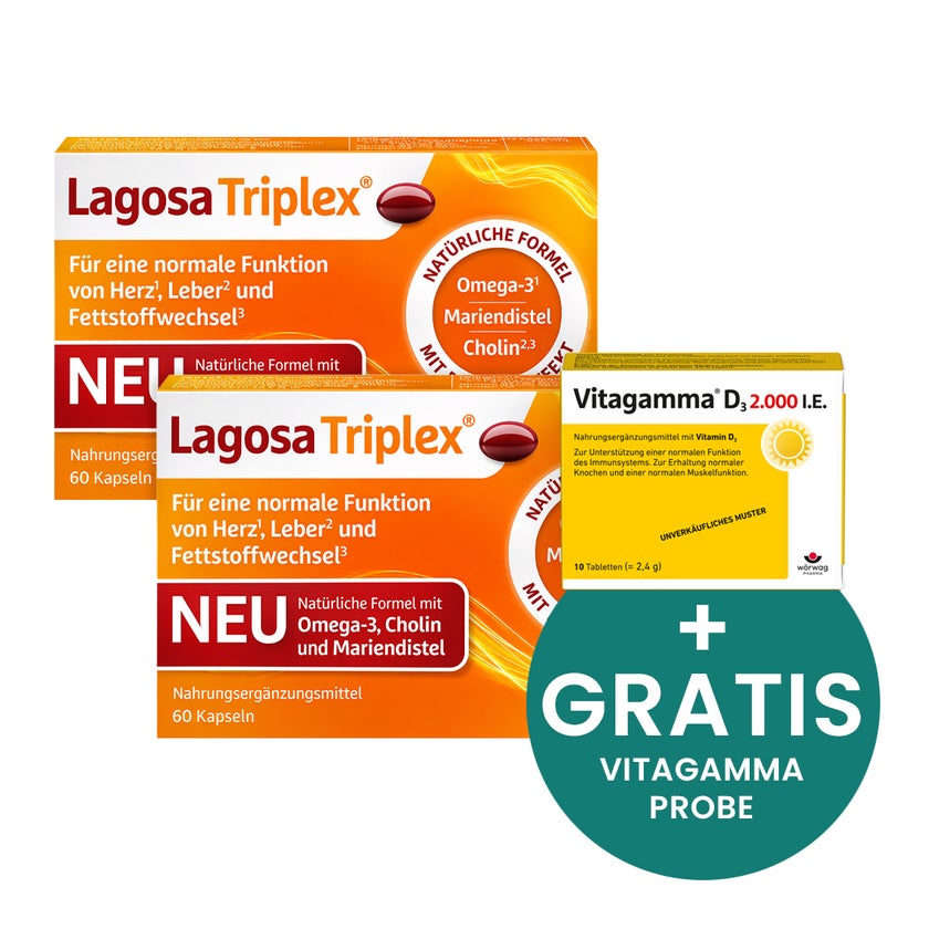 Lagosa Triplex Doppelpack 2X60 St