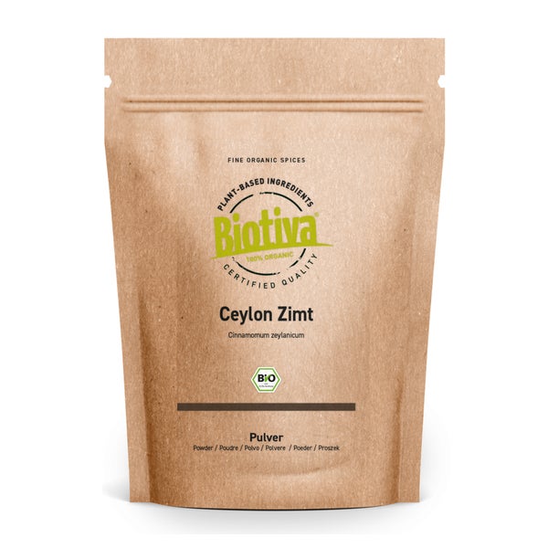 Biotiva Zimt Ceylon gemahlen Bio 500 g