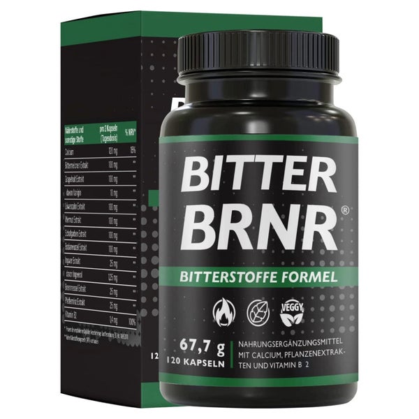 BRNR BITTER BRNR 9 Bitterstoffe Verdauung Kapseln 120 St