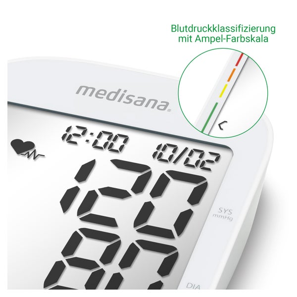 medisana BU 535 Oberarm-Blutdruckmessgerät mit Sprachausgabe 1 St