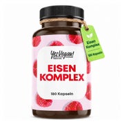 Eisen Kapseln hochdosiert: Eisenbisglycinat mit Vitamin C 180 St