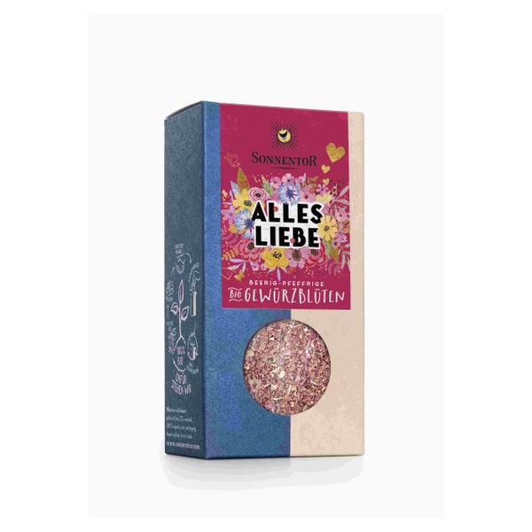 Alles Liebe Gewürz-Blüten-Mischung bio 40 g – Fruchtig-blumige Bio-Gewürzmischung 40 g