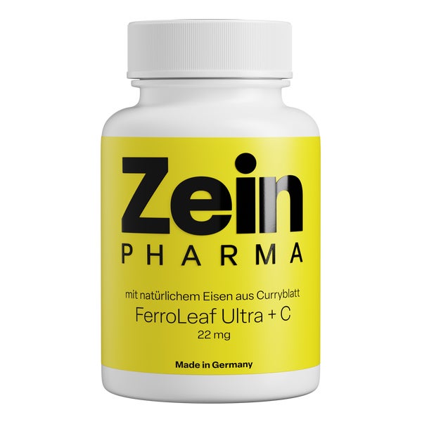 Zeinpharma Ferroleaf Ultra+c 22 Mg Kapseln 120 St