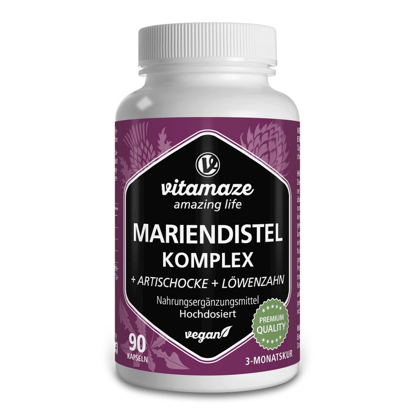 Mariendistel Komplex Artischocke+Löwenzahn 90 St